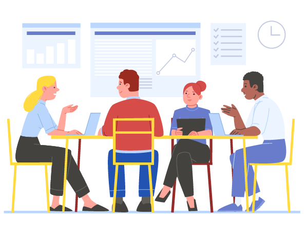 Collaborate with your teammates and business partners